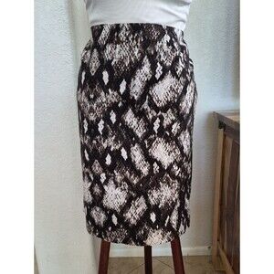 Premise, Snake print, Cotton Pencil Skirt Sz 14